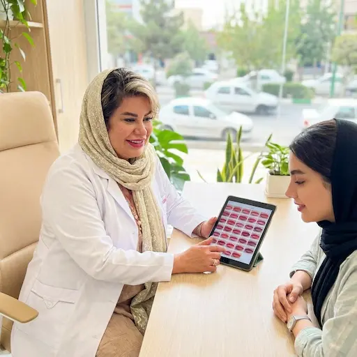 مرکز شیدینگ لب در مشهد
